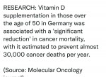نتیجه تحقیقات جدید درباره ویتامین دی